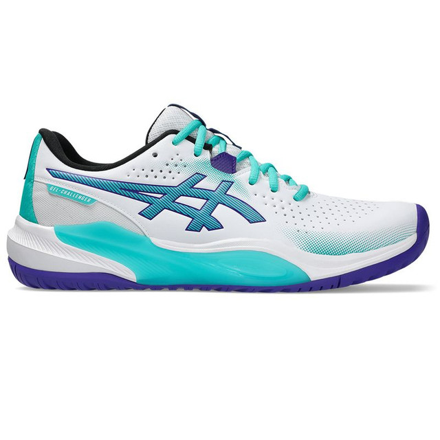 Asics Gel Challenger 15 Mens Tennis Shoe - White/Sea Glass