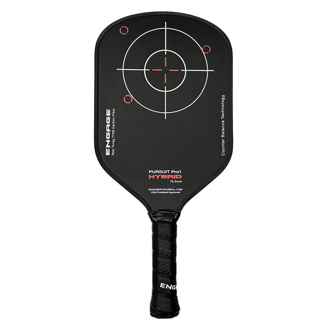Engage Pursuit Pro1 Hybrid 15.2 Red Pickleball Paddle