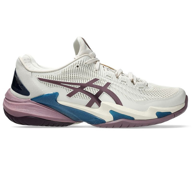Asics Court FF 3 Womens Tennis Shoe - Soft Oat/Dusty Mauve