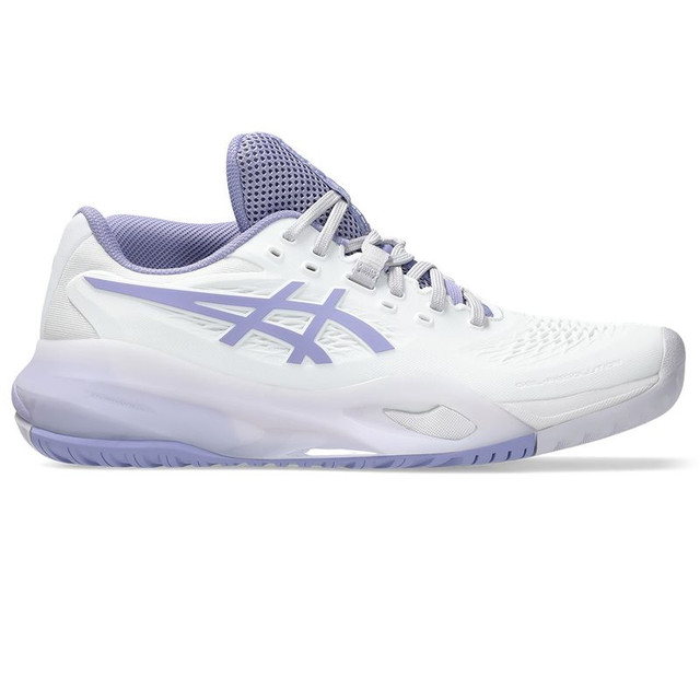Asics Gel Resolution X Womens Tennis Shoe - White/Bluebell