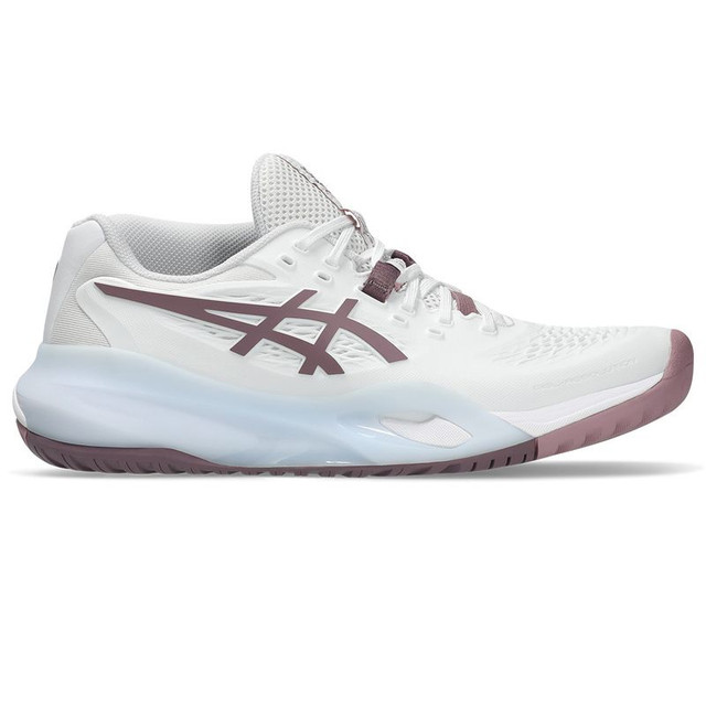 Asics Gel Resolution X LTD Womens Tennis Shoe - White/Dusty Mauve