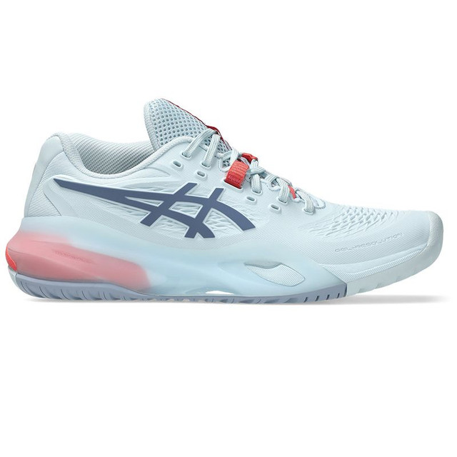 Asics Gel Resolution X Womens Tennis Shoe - Sky/Grey Blue