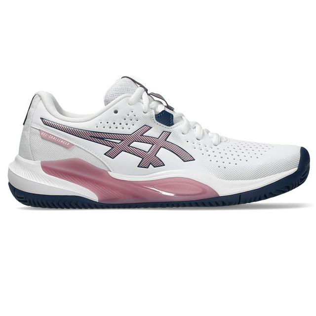 Asics Gel Challenger 15 Womens Clay Shoe - White/Taro Purple