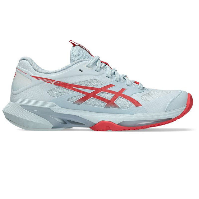 Asics Solution Speed FF 4 Womens Clay Tennis Shoe - Sky/Sienna