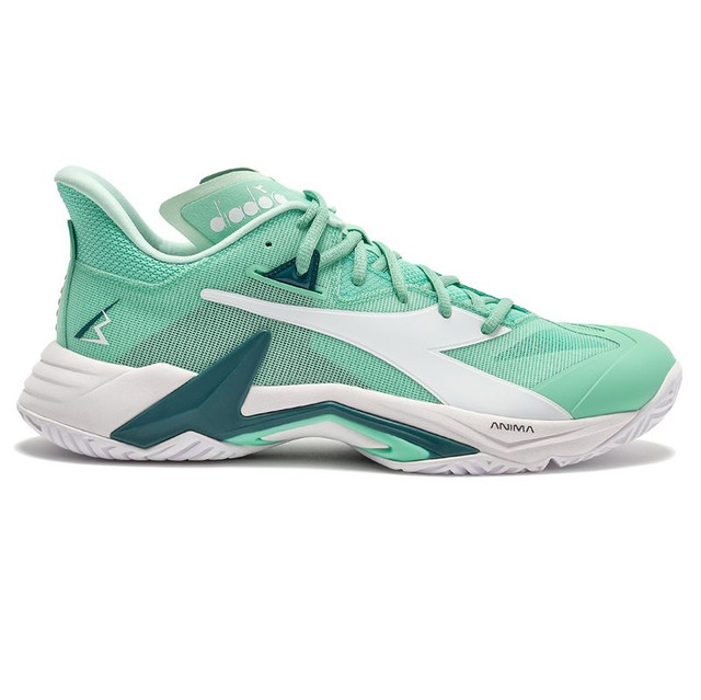 Diadora B Icon 3 AG Mens Tennis Shoe - Cabbage/White