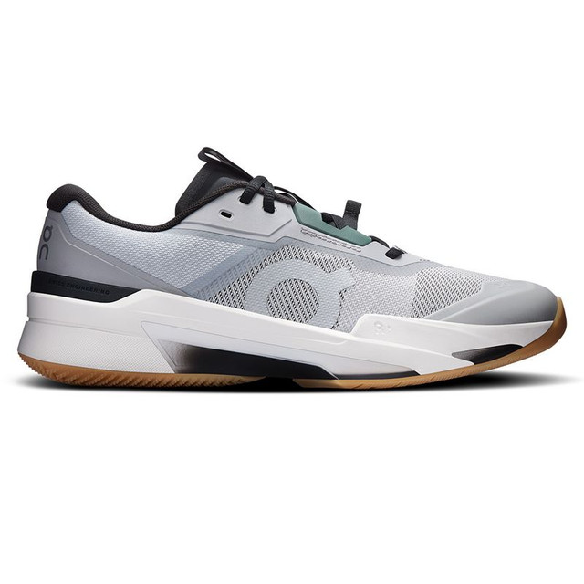 On The Roger Pro Fire Mens Tennis Shoe - Glacier/Black