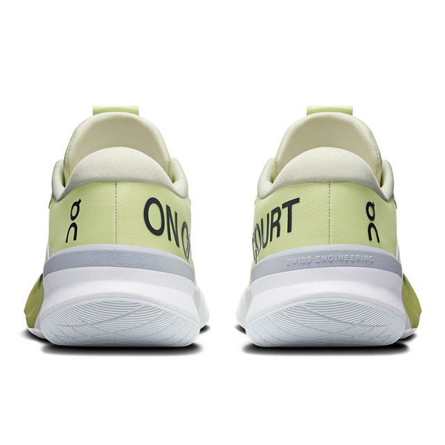 On The Roger Pro 3 Womens Tennis Shoe - Linen/Lime