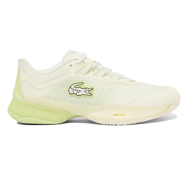 Lacoste AG-LT Ultra Mens Tennis Shoe - Off White/Light Green