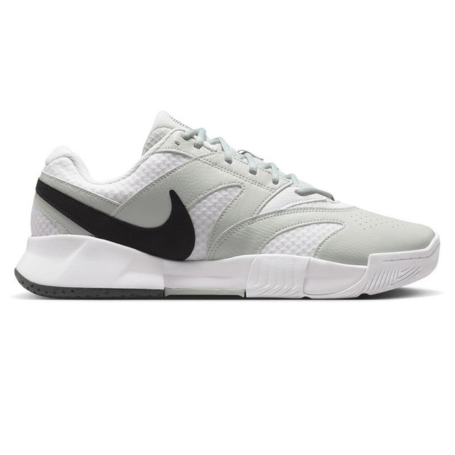 Nike Court Lite 4 Mens Tennis Shoe - White/Black/Light Silver