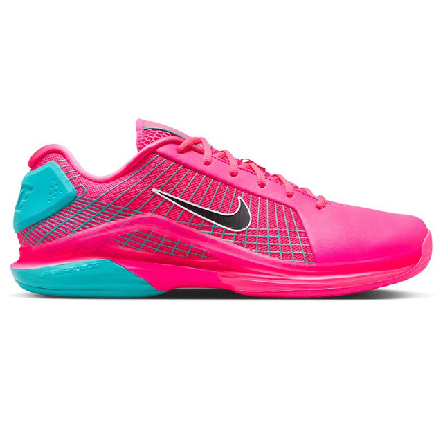 Nike Zoom Vapor 12 Hypersmash Mens Tennis Shoe - Hyper Pink/Black/Dusty Cactus - Final Sale