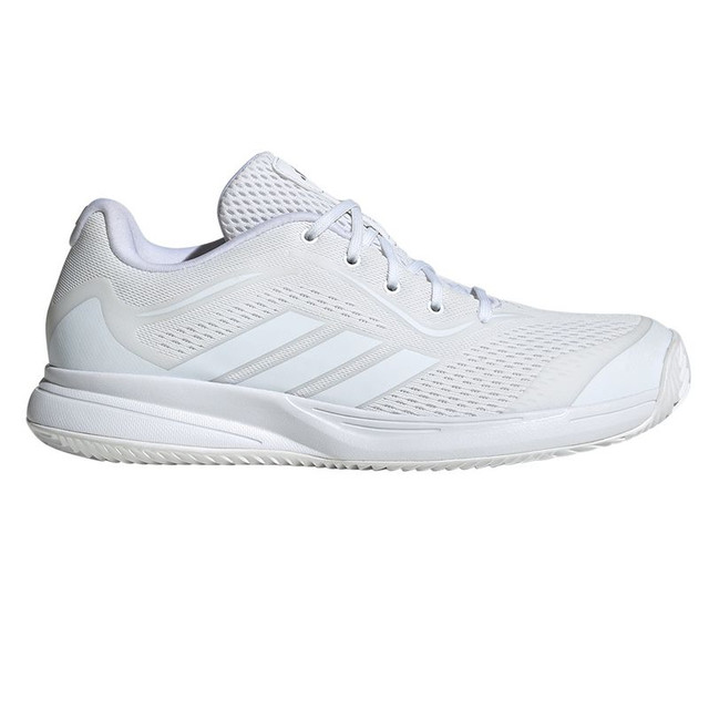 adidas Avaflash 2 Womens Tennis Shoe - White/White