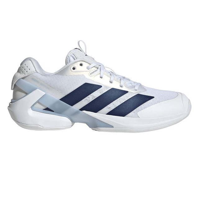 adidas Adizero Ubersonic 5 Womens Tennis Shoe - White/Dark Blue/Crystal Sky