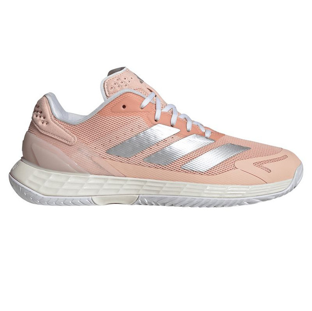 adidas Defiant Speed 2 Womens Tennis Shoe - Blush Pink/Silver Metallic/White