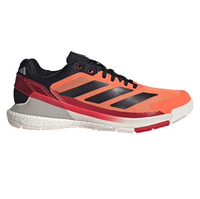 adidas Crazy Quick Boost Mens Padel Shoe - Lucid Orange/Core Black/Lucid Red