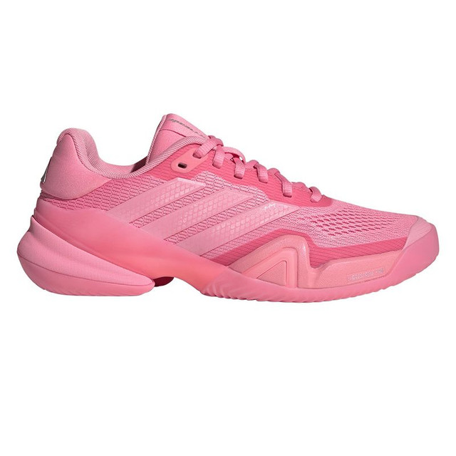adidas Barricade 14 Womens Tennis Shoe - Bliss Pink/Bliss Pink/Silver Metallic - Final Sale