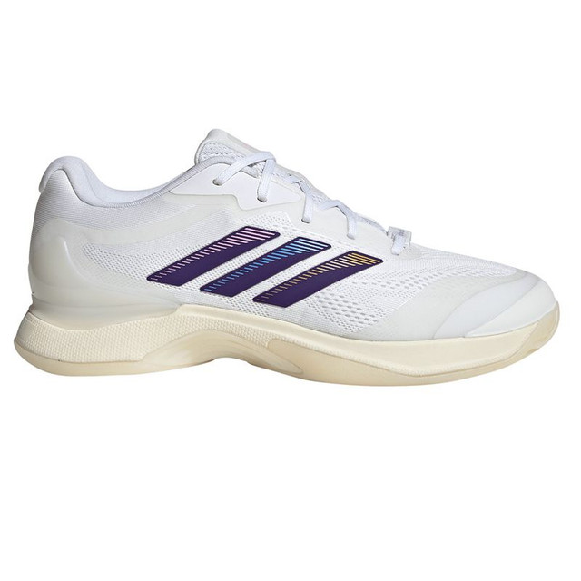 adidas Avacourt 3 Womens Tennis Shoe - White/Collegiate Purple/White