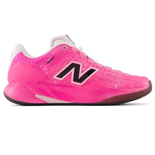 New Balance CT-Rally v2 (B) Womens Tennis Shoe - Pink Heat/Black