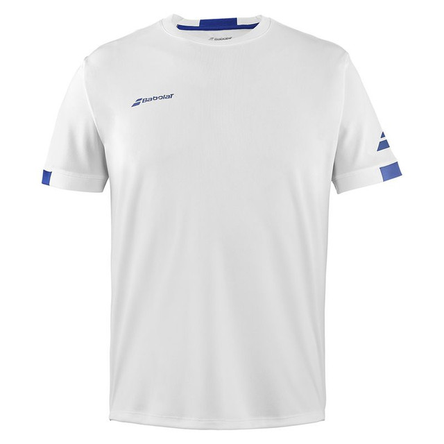 Babolat Play Crew Neck Boys Shirt - White
