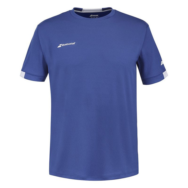Babolat Play Crew Neck Boys Shirt - Sodalite Blue