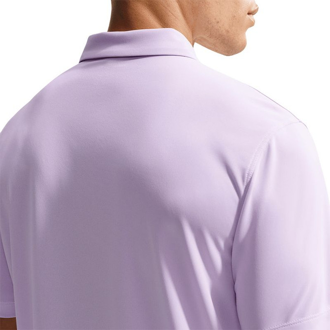 Nike Court Dri Fit Solid Polo Shirt - Violet Mist/Black