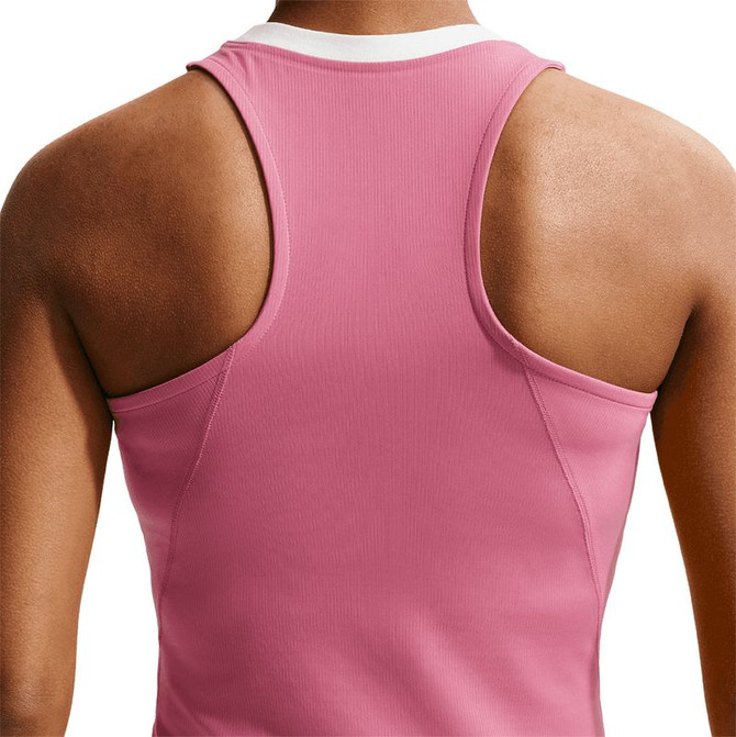 Nike Court Advantage Tank Top - Peony/White