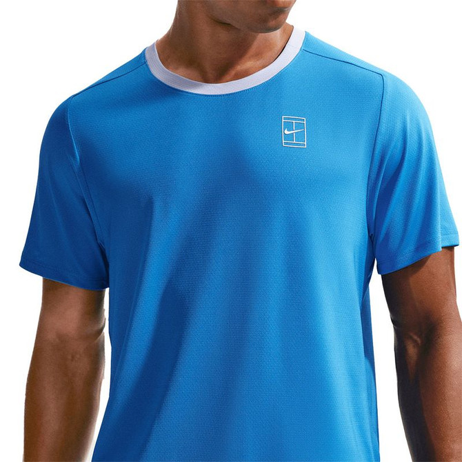 Nike Court Advantage Crew - Light Photo Blue/Hydrogen Blue/White