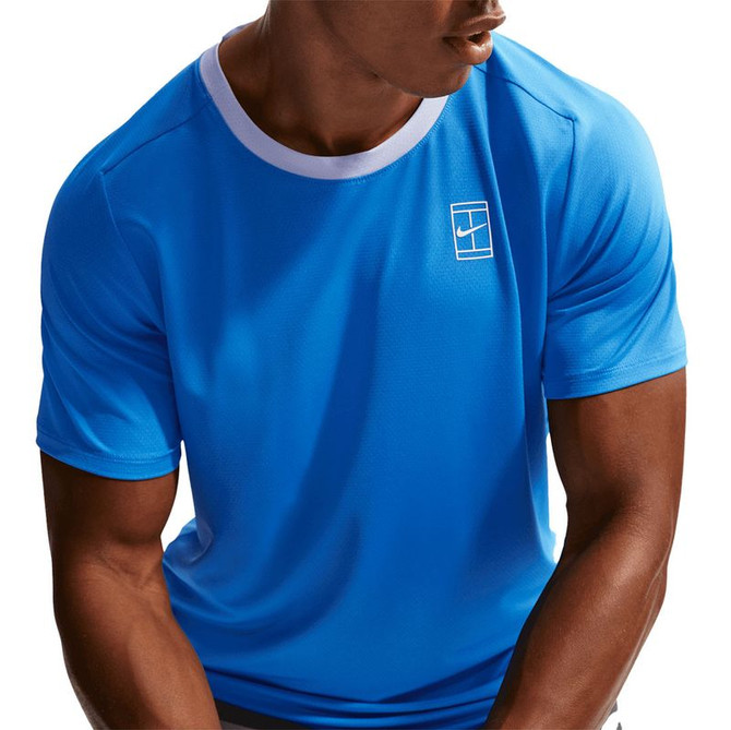 Nike Court Advantage Crew - Light Photo Blue/Hydrogen Blue/White