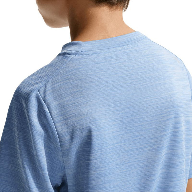 Nike Boys Dri Fit Crew - Hydrogen Blue/White
