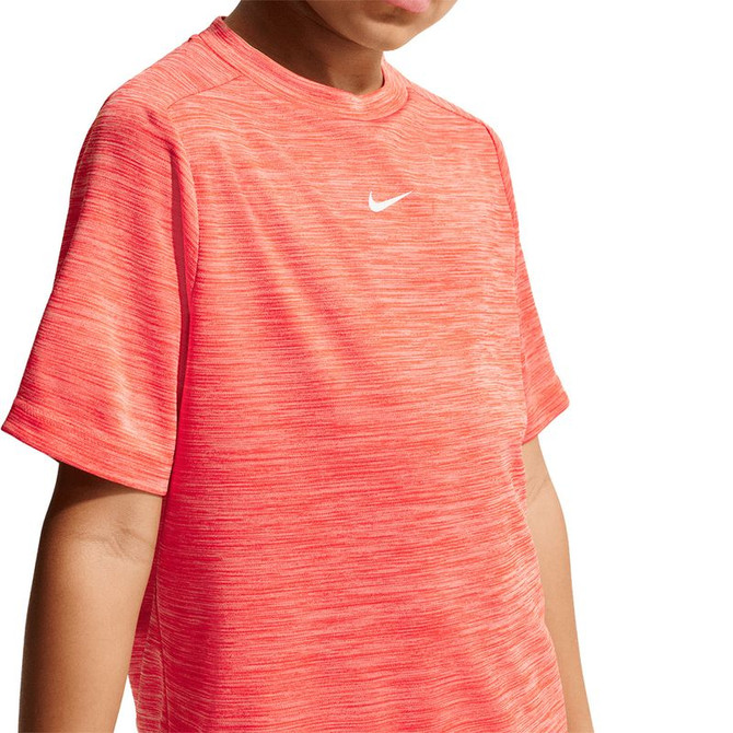 Nike Boys Dri Fit Crew - Turf Orange/White