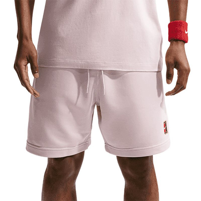Nike Court Heritage Fleece Short - Silt Red
