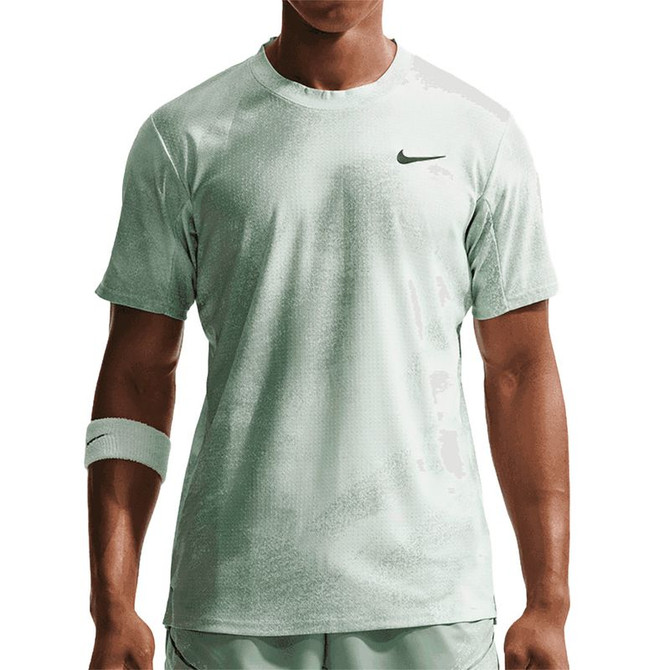 Nike Court Dri Fit Advantage Slam Crew - Barely Green/Steam/Black