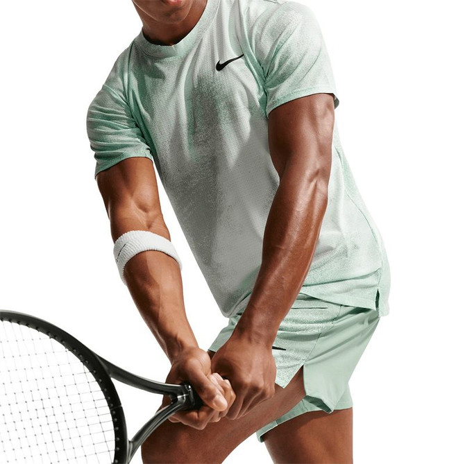 Nike Court Dri Fit Advantage Slam Crew - Barely Green/Steam/Black