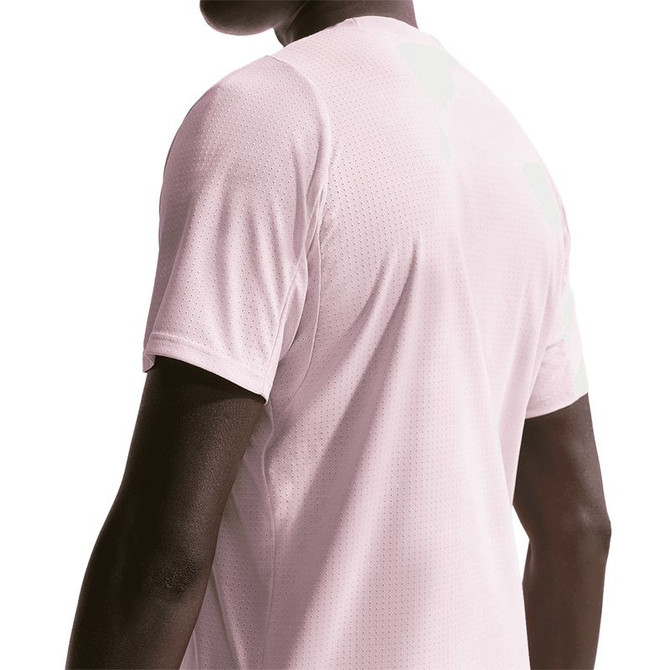 Nike Court Dri Fit Advantage Slam Crew - Pearl Pink/Salt Red/Black