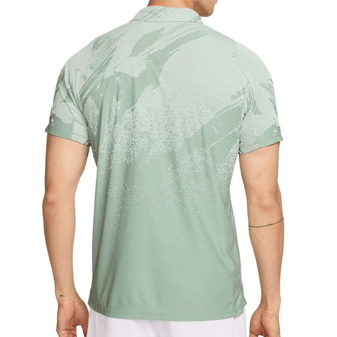 Nike Court Advantage Slam Polo - Steam/Barely Green/Black