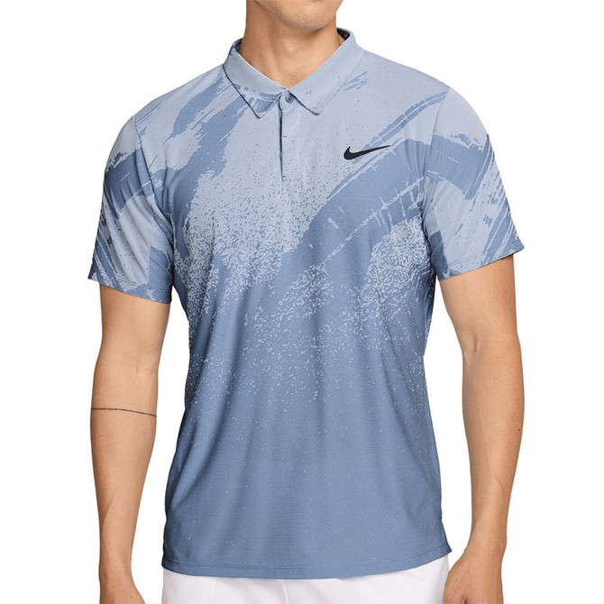 Nike Court Advantage Slam Polo - Work Blue/Hydrogen Blue/Black