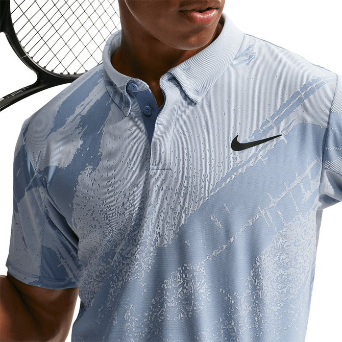 Nike Court Advantage Slam Polo - Work Blue/Hydrogen Blue/Black