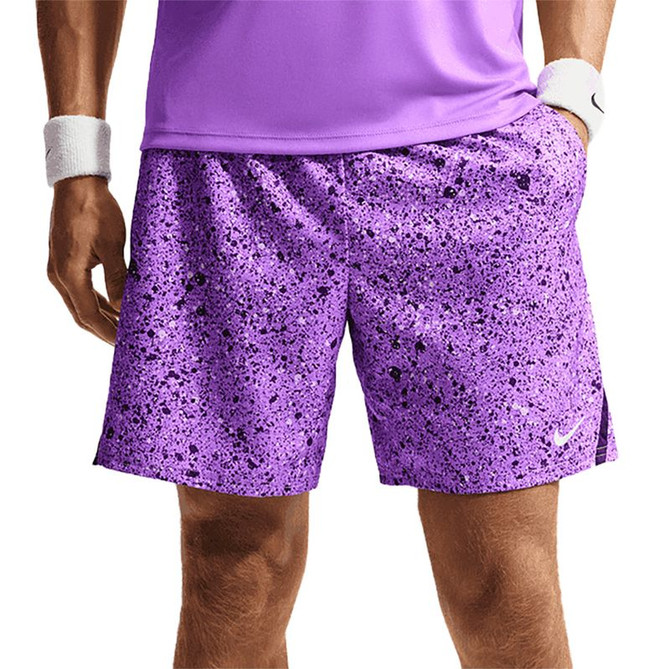 Nike Court 7 inch Victory Short - Bright Violet/Purple Dynasty/White