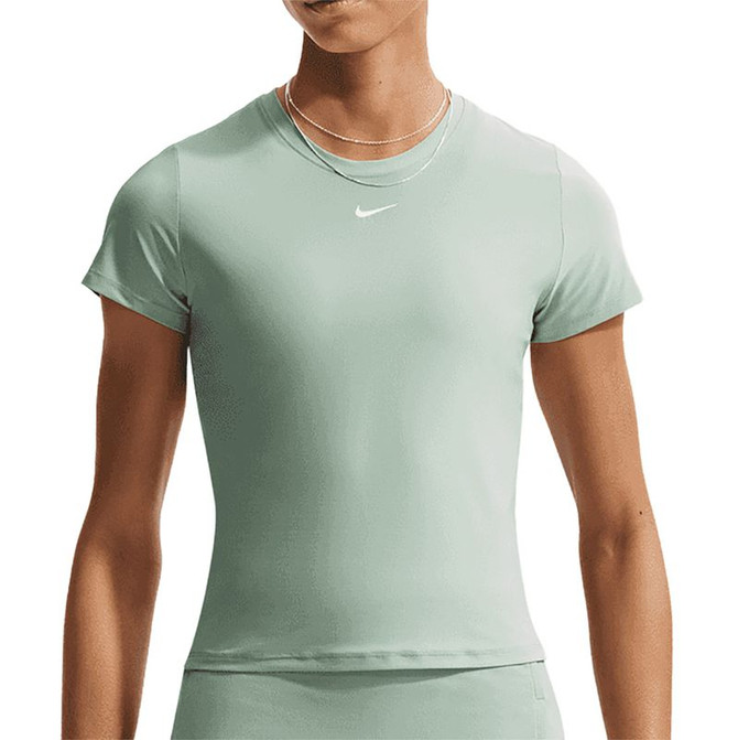 Nike Dri Fit Victory Short Sleeve Top - Steam Green/White
