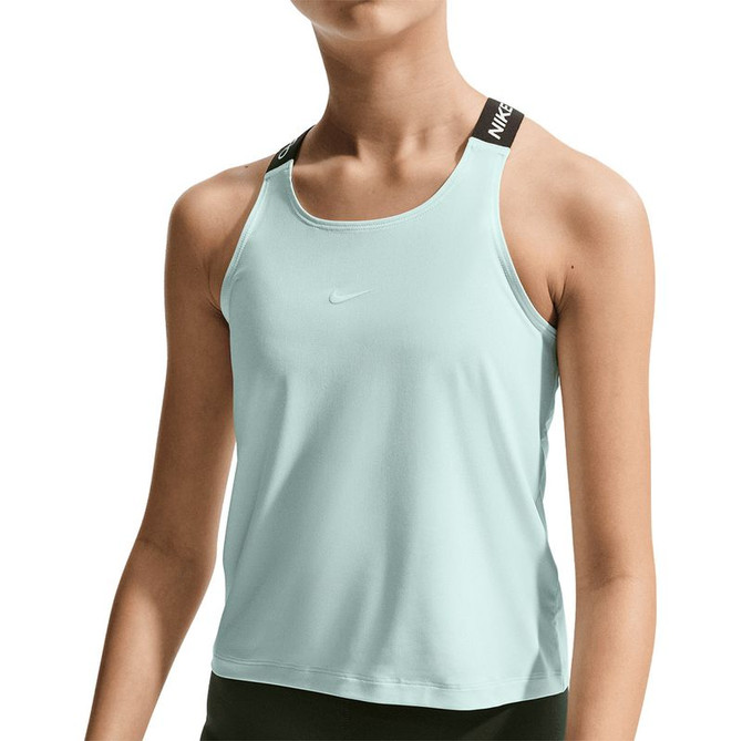 Nike Girls Pro Dri Fit Tank Top - Barely Green/Black/White