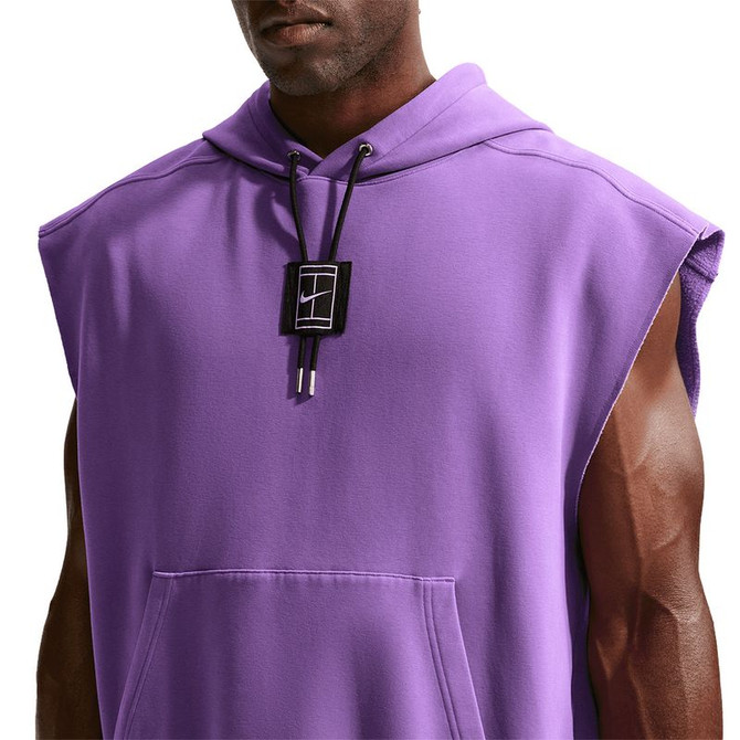 Nike Court Slam Sleeveless Hoodie - Bright Violet