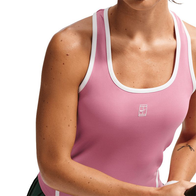 Nike Advantage Novelty Tank Top - Peony/White