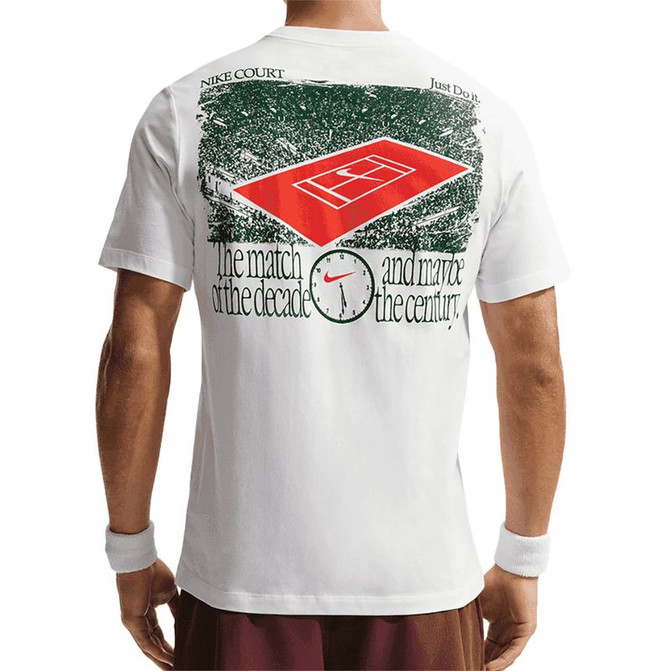 Nike Court Paris Tee Shirt - White