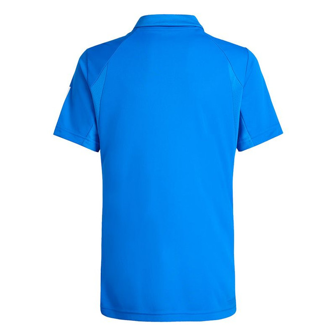 adidas Boys Club 3 Stripe Polo - Glory Blue
