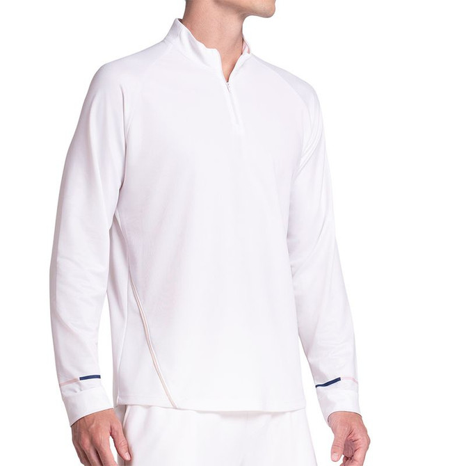 K Swiss Fracture 1/4 Zip Long Sleeve - Moonstruck