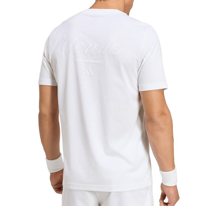 adidas Tennis Graphic Tee - White
