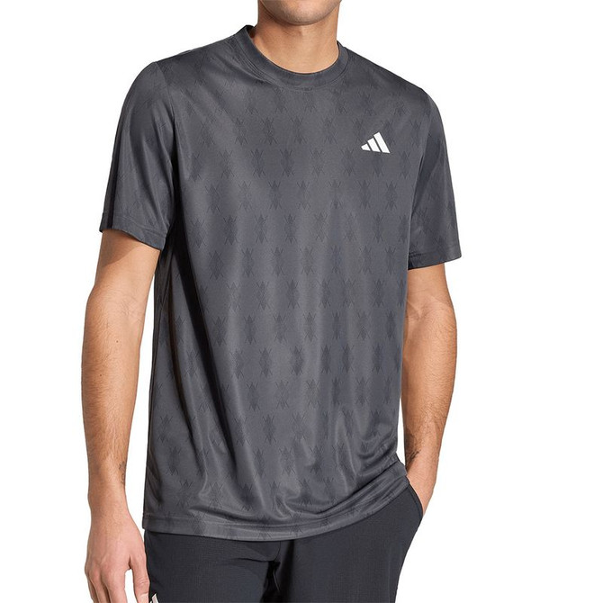 adidas Club Graphic Crew - Carbon/Black