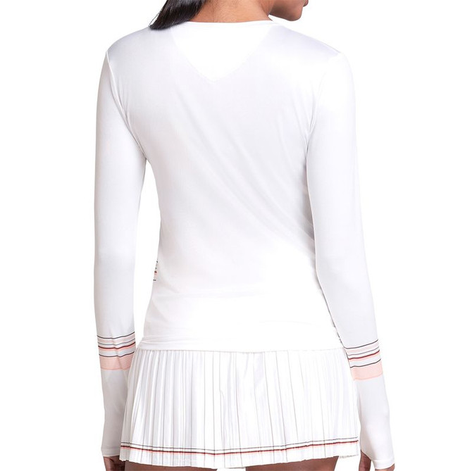 K Swiss Accelerate Long Sleeve Top - Peach Frost