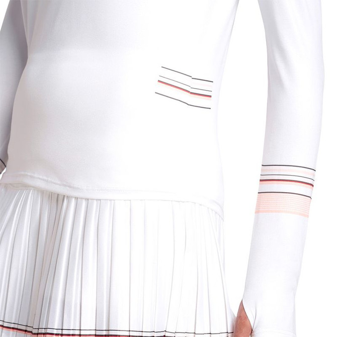 K Swiss Accelerate Long Sleeve Top - Peach Frost