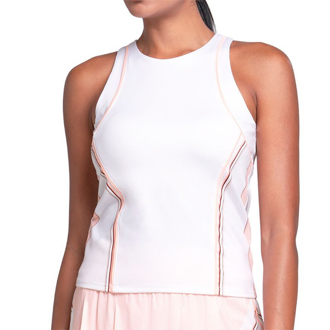 K Swiss Inline Tank Top - Peach Frost