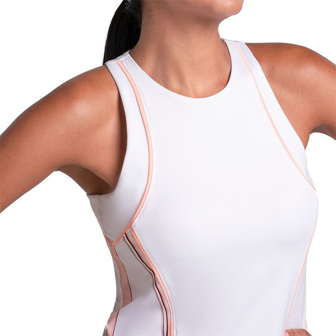 K Swiss Inline Tank Top - Peach Frost